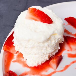 Idées de présentations Coulis de fraise